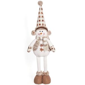 ECARLA ŚW Bałwan KSN158 wyciągane nogi 60cm 142235939 - Dekoracja sezonowa