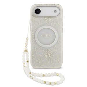 Guess IML FLOWERS MagSafe Apple iPhone 17 Pro Max (6.9) hátlapvédő tok fehér (GUHMP17XHCPOFPH) 142236065 - Puzdrá na telefóny