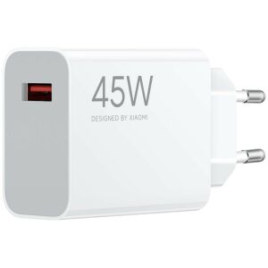 XIAOMI MDY-17-EF eredeti USB A QC3.0 3A 45W fali töltő fehér (eco csomagolás)