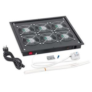 Unitate ventilator superioară (inferioară) 6x ventilator 220V/138W negru 142261562 - Accesorii pentru dulapuri Rack