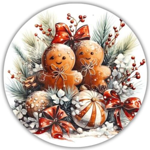 Nyomtatott fa tábla koszorú közép - Mézi pár 11,8cm 144179485