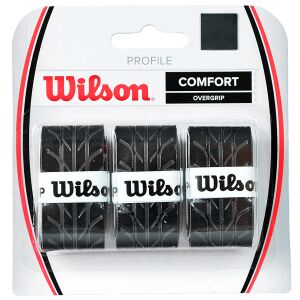 Wilson Profile Comfort Overgrip Черен 3 бр. WRZ4025BK 142268783 - Тенис