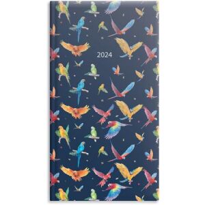 Toptimer Joy 95 x 170mm 2026 Álló elrendezésű Zsebnaptár - Papagáj 142284002 - Iratfűző kellék