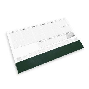 Toptimer 576 x 407mm Könyöklő asztali naptár - Zöld 142284153 - TOPTIMER