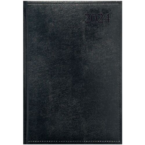 Toptimer Traditional B6 2024 Napi naptár - Fekete borító