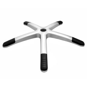 Talp, ezüst/fekete, sugár 32 cm, PODSTAVA TYP 1 142272998 - Irodai szék kiegészítő