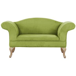 Kanapé, zöld/tölgy, FABRICIO 142277191 - Nappali bútor