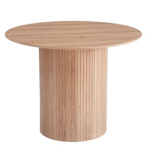 Étkezőasztal, tölgy, átmérő 100 cm, PAOLO