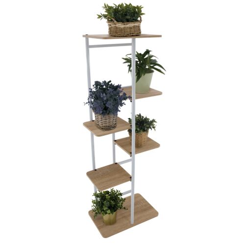 Virágállvány, fehér/sonoma tölgy, LEDOR TYP 2 142278830