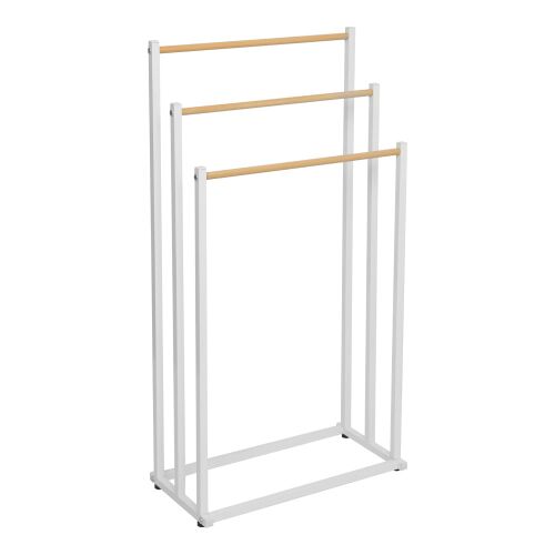 Törölközőtartó állvány, fehér, POLDO 142279444