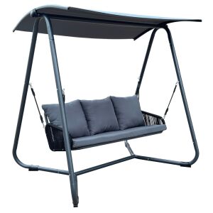 Kerti hinta, szürke/sötétszürke, JAIRA 142279689 - Hintaágy