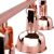 Függőlámpa retro stílusban, fém, rose gold, AVIER TYP 4 142281268