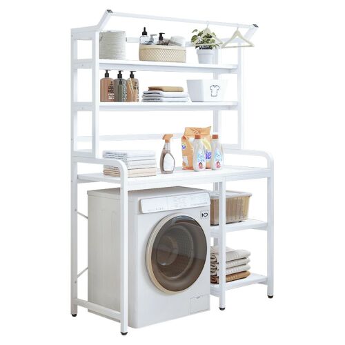 Polcállvány mosógép fölé, fehér, JABIR 142281603