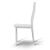Szék, fehér műbőr/fehér fém, COLETA NOVA 142281623
