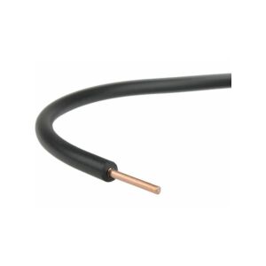 1x2,5 mm FEKETE VEZETÉK (MCU)