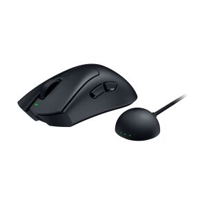 Razer DeathAdder V4 Pro egér Játék Jobbkezes RF Wireless + USB Type-A Optikai 45000 DPI