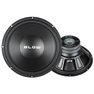 BLOW DualMag 12 hüvelykes mélysugárzó, 500W, 8 Ohm, dupla mágneses, autóhifi - Mélysugárzó