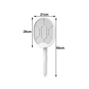 2 az 1-ben akkumulátoros légycsapó és UV rovarírtó lámpa - fehér 142288701 - Rovarcsapda
