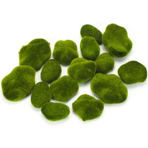 Dekoratív moha kövek 15db/cs 142288735 - Dekorációs kő