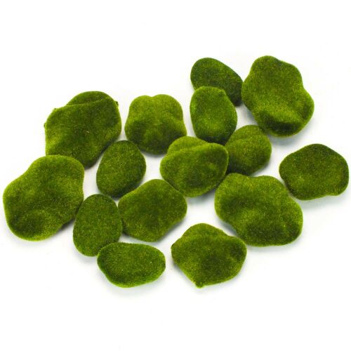 Dekoratív moha kövek 15db/cs 142288735