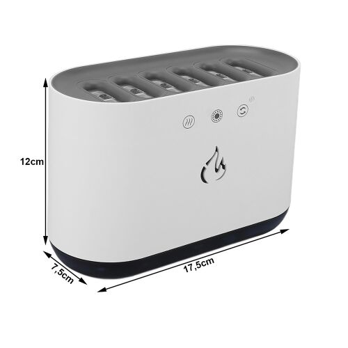 Párásító 6 fúvókával és RGB LED világítással - 900ml 142289166