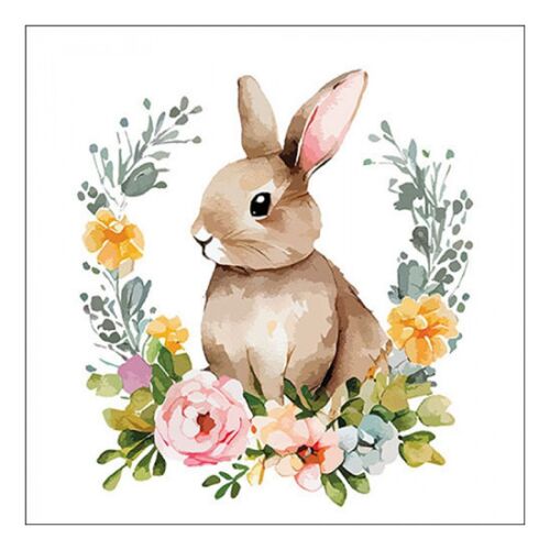 AMB.23319755 Cute Easter rabbit papírszalvéta 33x33cm,20db-os 142289294