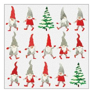 AMB.33320180 Dancing gnomes papírszalvéta 33x33cm, 20db-os 142289335 - Háztartási papírtermék