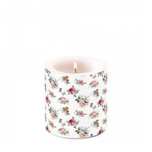 AMB.19219350 Charlotte white átvilágítós gyertya 8x7,5cm 142289422 - Lakberendezés