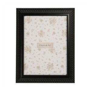 CLEEF.2F1270M Fekete klasszikus fa képkeret17x1x22/13x18cm 142289527 - Dekoráció