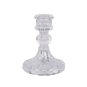 CLEEF.6GL4907 Üveg gyertyatartó 8x11cm 142289554 - Dekoráció