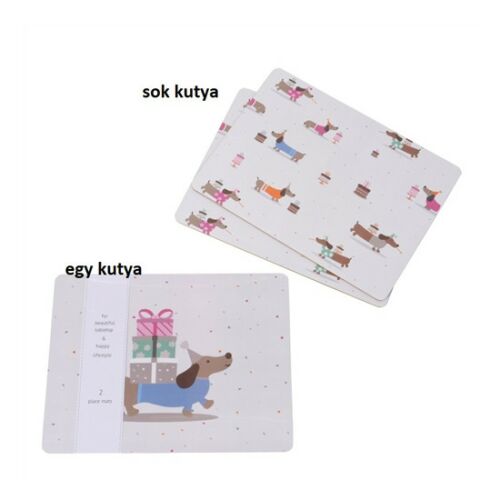 B.G.2051921 Parafa tányéralátét 2db-os szett, 40x30cm, tacsis, Trilly 142289631