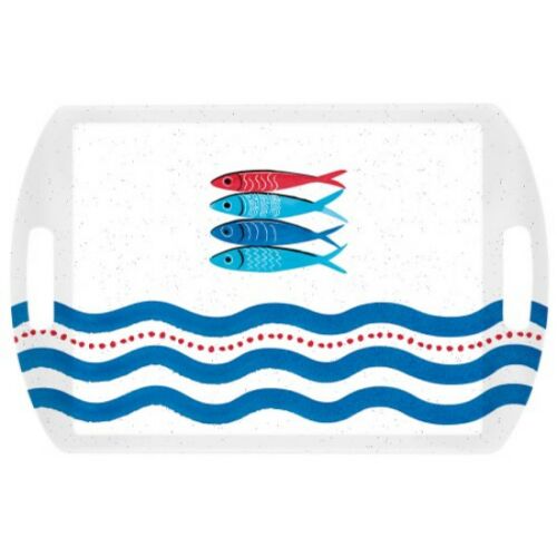 R2S.A28100SARD Műanyag tálca 52x35cm,Sardine's Party 142289647