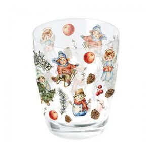 AMB.34320135 Playing outside white üvegpohár 0,25l 142289685 - Vizespohár