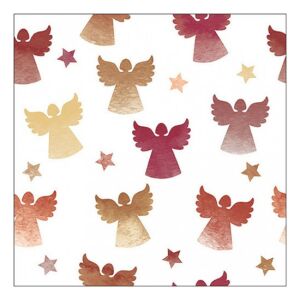 AMB.33320211 Angel silhouettes berry papírszalvéta 33x33cm, 20db-os 142289701 - Háztartási papírtermék