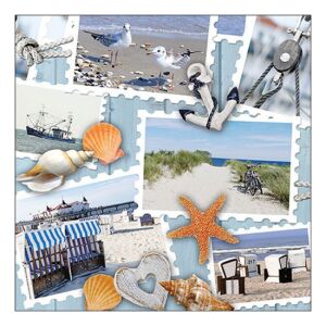 AMB.13319600 Beach memories papírszalvéta 33x33cm, 20db-os 142289733 - Háztartási papírtermék