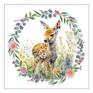 AMB.13319555 Fawn papírszalvéta 33x33cm, 20db-os 142289760 - Szalvéta