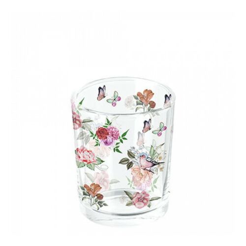 AMB.17319350 Charlotte white üveg mécsestartó 5,5x6cm 142289820