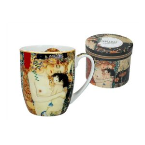 H.C.532-0417 Porcelánbögre, 400ml, dobozban,Klimt:Anya gyermekével 142289924 - Bögre