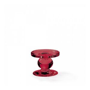 AMB.17134550 Üveg gyertyatartó 7x9cm,piros 142289930 - Gyertyatartó