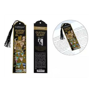 H.C.013-5036 Papír könyvjelző 5x18cm, Klimt: Várakozás