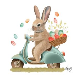 PPD.C233002938 Bunny Dash papírszalvéta 33x33cm, 20db-os 142290107 - Szalvéta