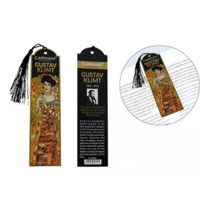 H.C.013-5032 Papír könyvjelző 5x18cm, Klimt: Adele Bloch