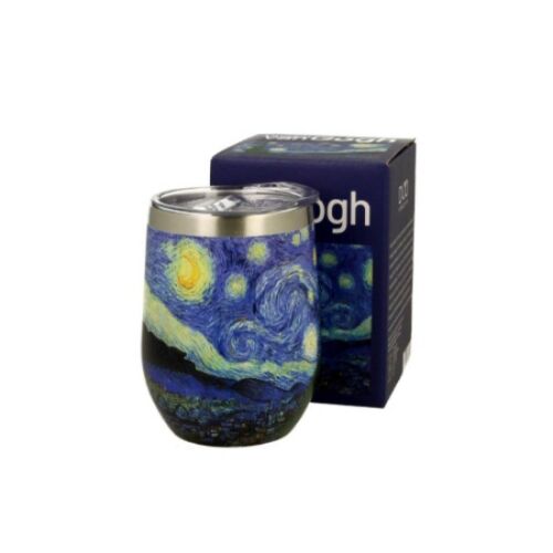 D.G.57515 Rozsdamentes acél hőtartó pohár 330ml, Van Gogh: Csillagos éj 142290187
