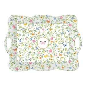 R2S.417DANB Műanyag tálca 53x38cm, hullámos, Dancing Butterflies 142290252 - Tálca