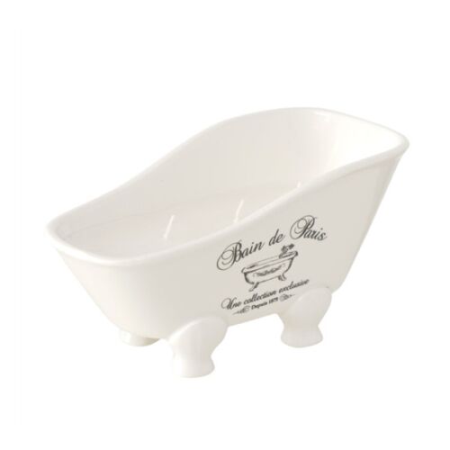 B.G.2058343 Kerámia fürdőkád gyertyával, 20x9x9,5cm, Bathtime 142290275