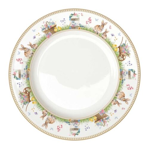 R2S.942SPBL Porcelán lapostányér 26,5cm, Spring Bloom 142290362