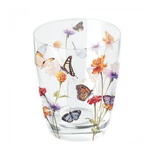 AMB.14319335 Butterfly Garden white üvegpohár 0,25l 142290393 - Vizespohár