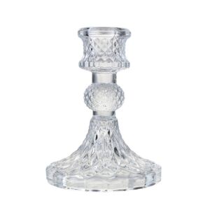 CLEEF.6GL4908 Üveg gyertyatartó 8x11cm 142290426 - Dekoráció