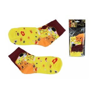 H.C.021-0003 Zokni uni méret, pamut, Klimt: The Kiss