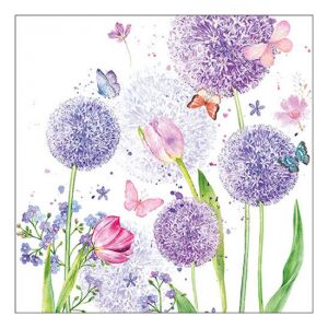 AMB.13319325 Flower beauty papírszalvéta 33x33cm, 20db-os 142290960 - Szalvéta